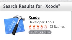 XCode in the App Store