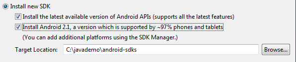 adt sdk install