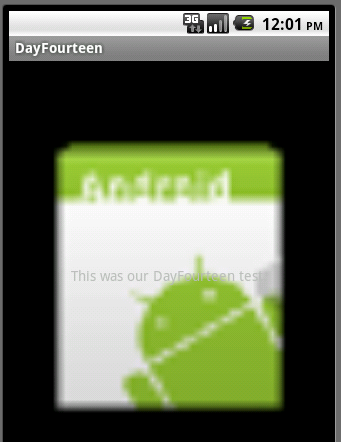 Android Day Fourteen Frame Layout