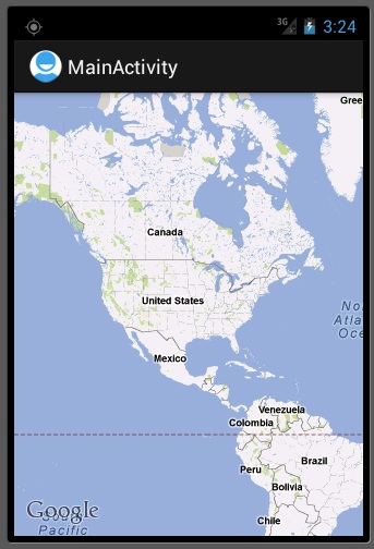 Android Geodemo with Map Working